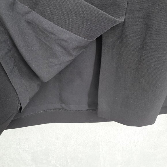 Talbots Classic Sheath Dress 18W Black Corpcore Chic Modern Office Retro Glam - Picture 6 of 9